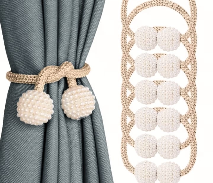 Customized curtain accessories by Cord Craft House