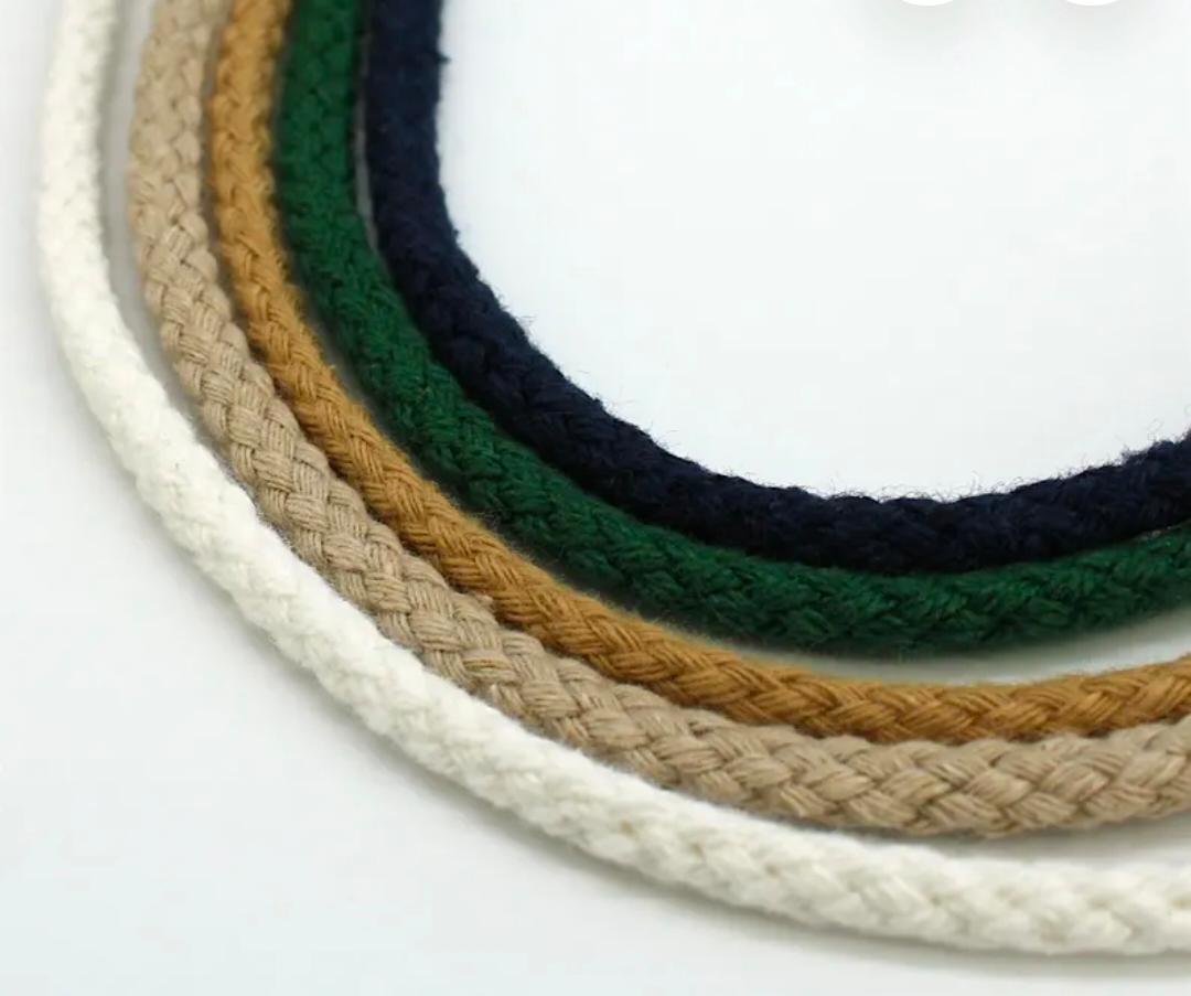 Customized braided cord detail