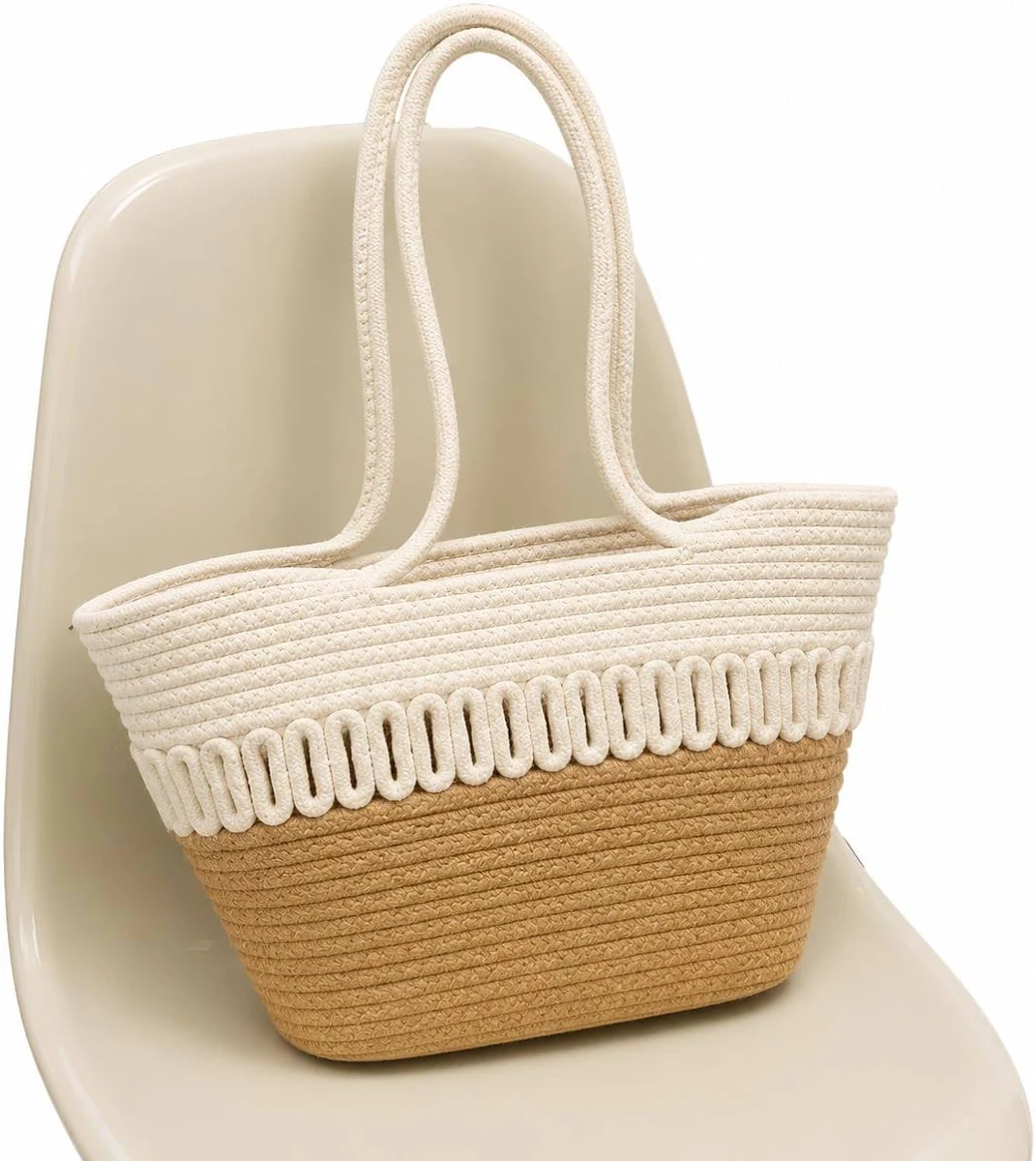 Handcrafted Braided Rope Bag by Cord Craft House